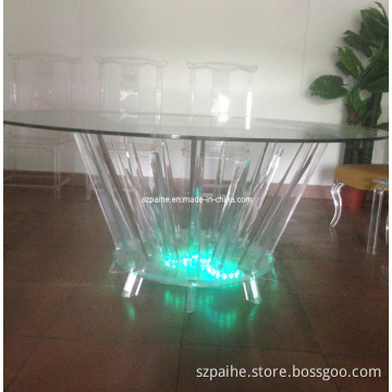 Acrylic LED Table for Wedding